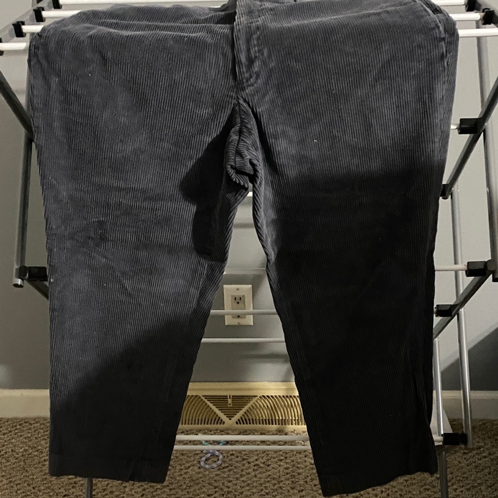 L.L. Bean Men's Corduroy Pants - Dark Gray